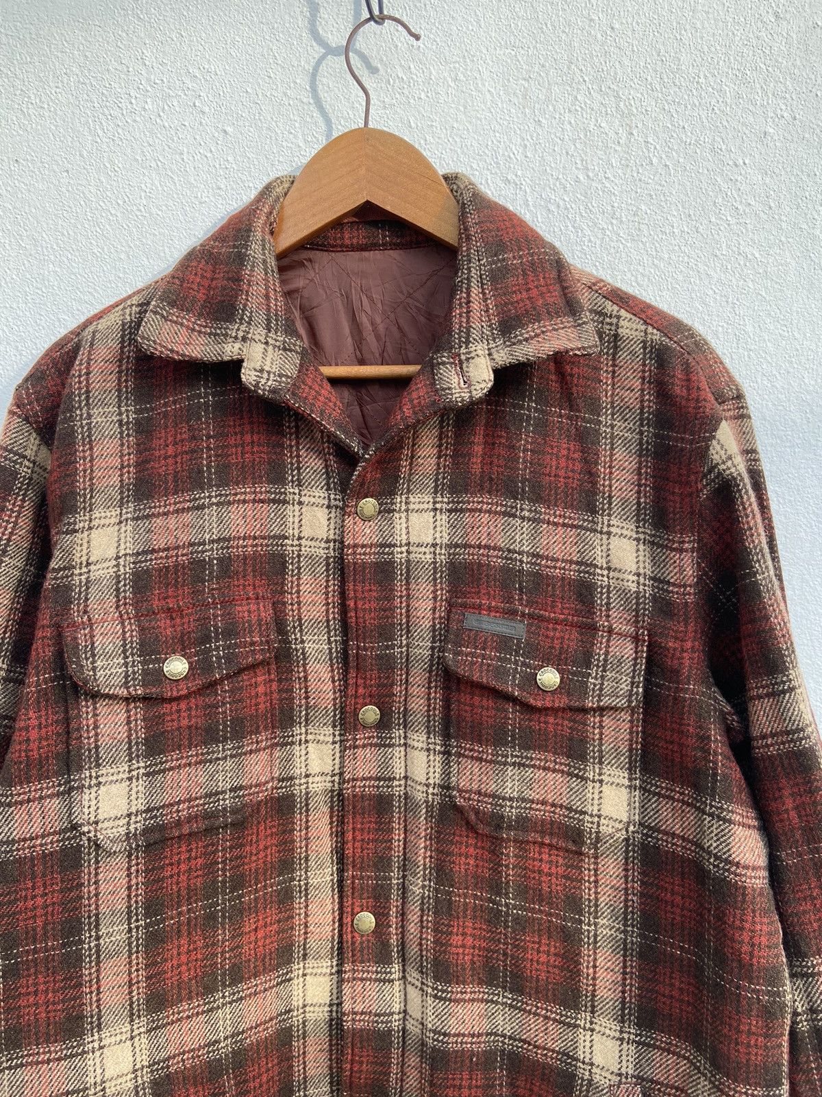 Flannel Vintage Crocodile jacket flannel Size US L / EU 52-54 / 3 - 2 Thumbnail