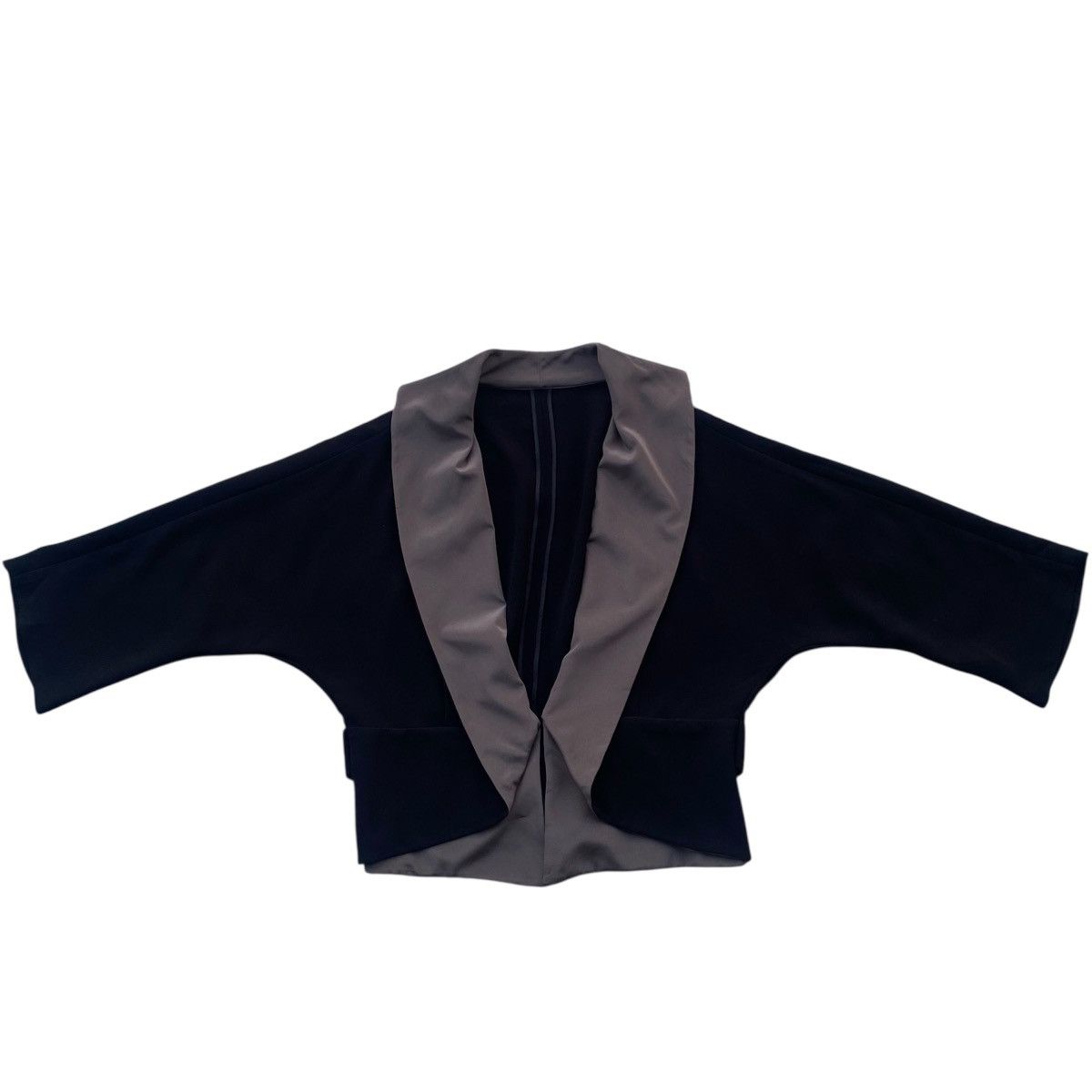 Hiroko Koshino Homme Hiroko Koshino Sculptural Belted Kimono Wrap Jacket Size S / US 4 / IT 40 - 7 Thumbnail