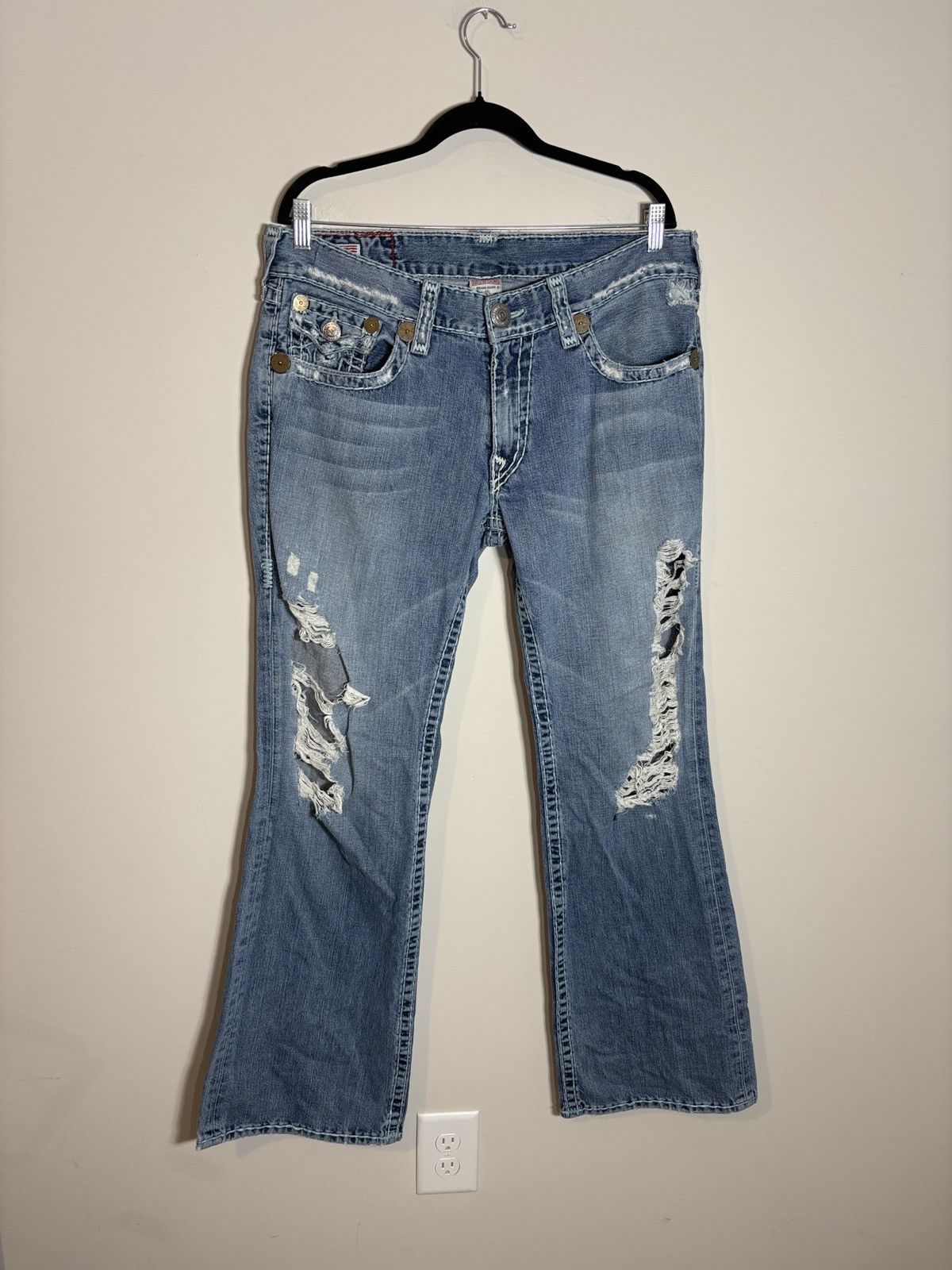 Streetwear × True Religion × Vintage True Religion Dark Navy