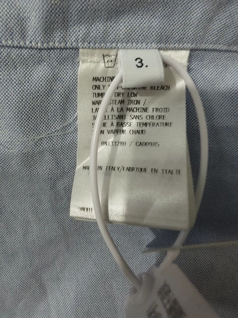 Thom Browne Thom Browne Blue shirt Size US L / EU 52-54 / 3 - 4 Thumbnail