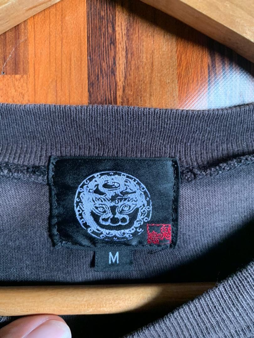 Japanese Brand e30 VINTAGE onigashima rock japan SUKAJAN SHIRT Size US L / EU 52-54 / 3 - 9 Thumbnail