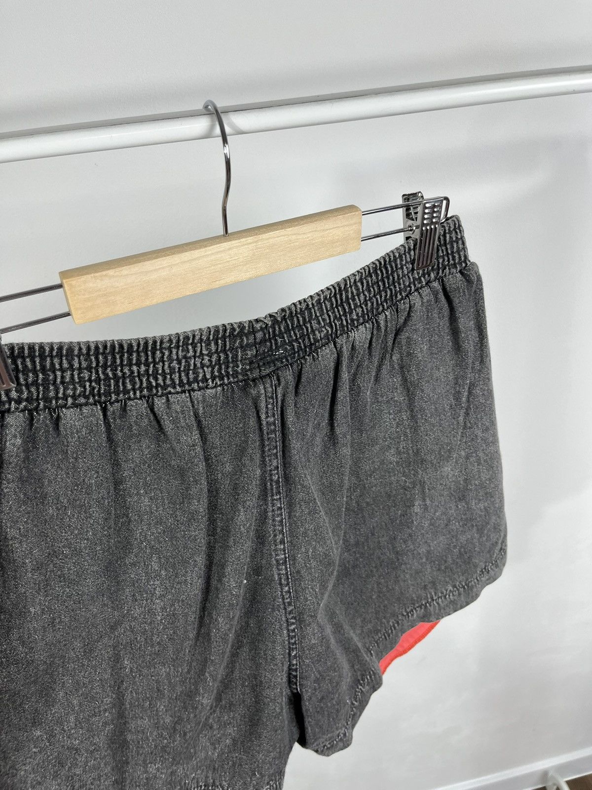 Nike Vintage Nike Made in Italy Denim Shorts Andre Agassi L Size US 34 / EU 50 - 16 Thumbnail