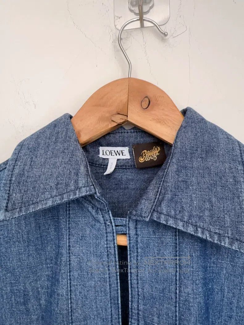 Loewe Loewe Denim Dress Size XXS / US 00 / IT 34 - 4 Thumbnail