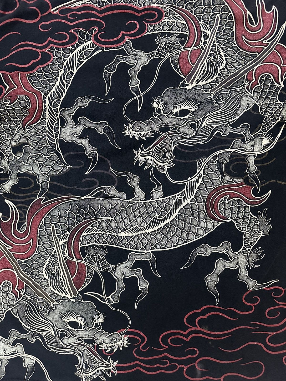 Rare Beautiful Strange Heaven Dragon Sukajan Design L/S Tee