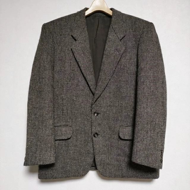 Comme des Garcons Homme Jacket wool woven tailored 2 button flap pocket Brown Size US S / EU 44-46 / 1 - 1 Thumbnail