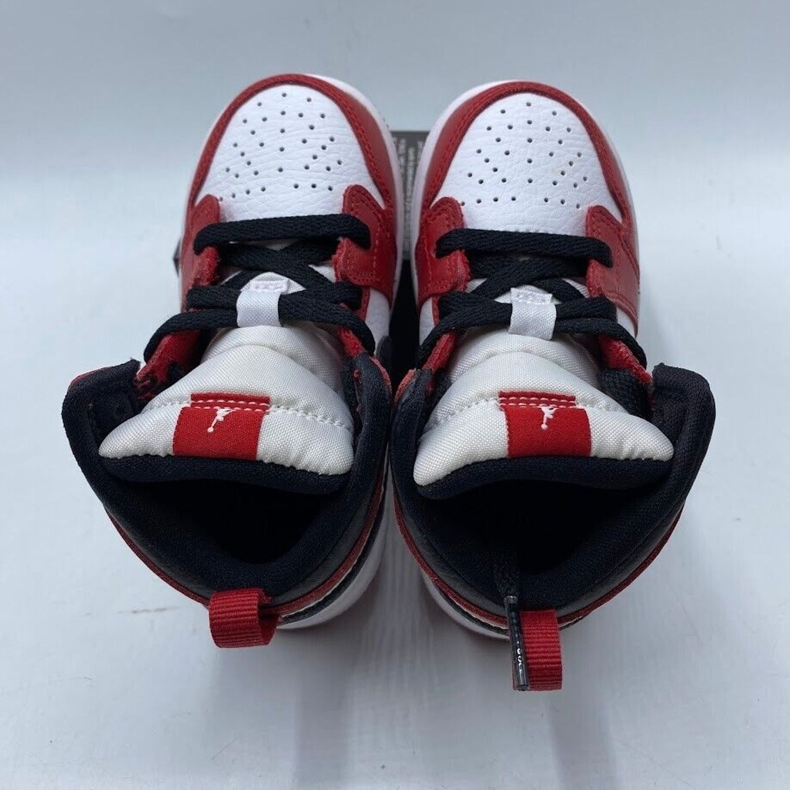 Nike NEW Nike Jordan 1 Mid PS Chicago White Heel 640735 173 7c Size US 7 / IT 37 - 6 Thumbnail