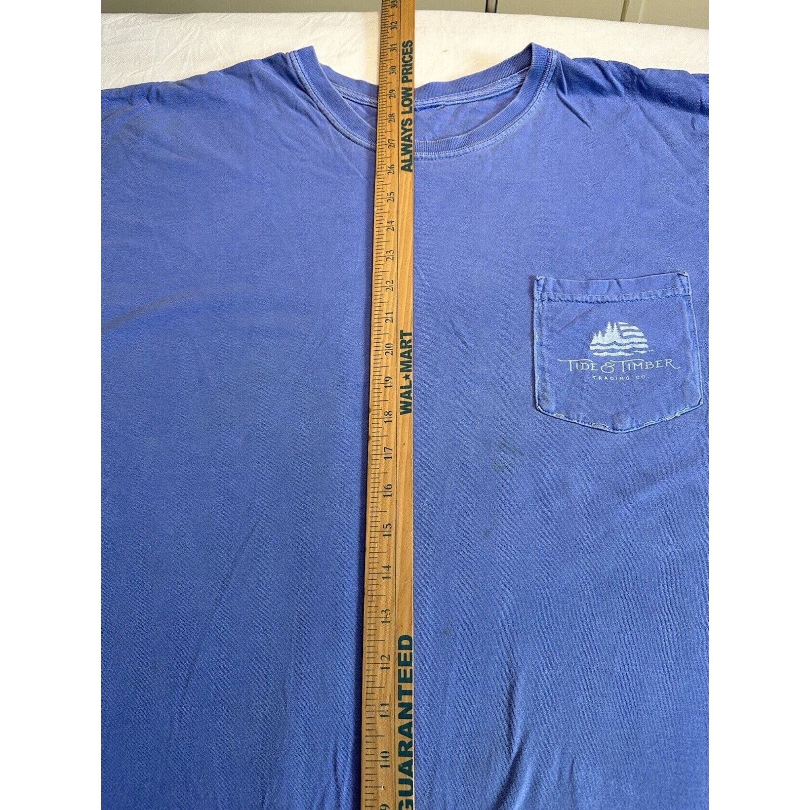 Other Tide & Timber Blue TShirt Black Dog Graphic Pocket XXL Size US XXL / EU 58 / 5 - 8 Thumbnail