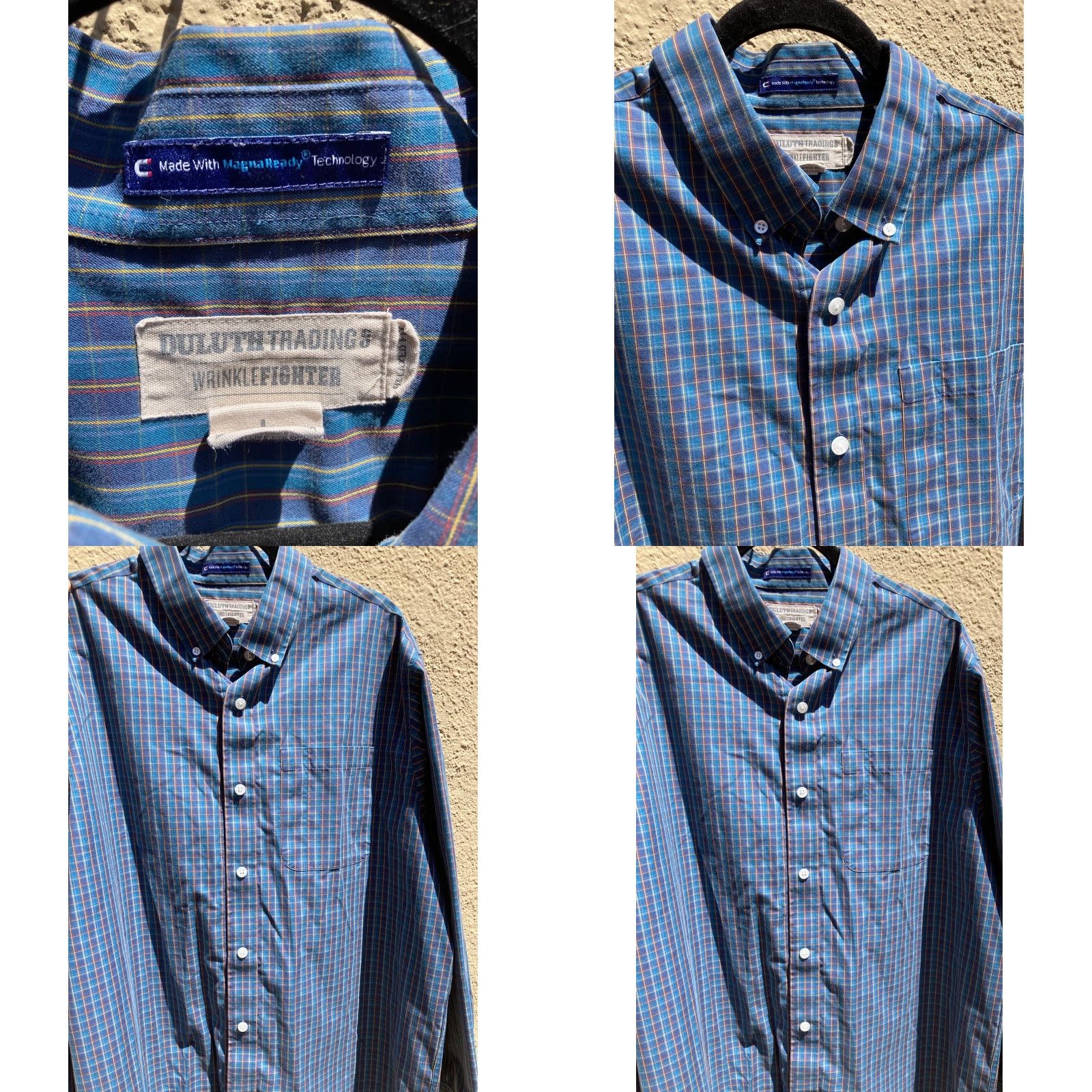 Duluth Trading Company Duluth Trading Co Multicolor Plaid LS Flannel Shirt Men’s L Cotton Wrinkle Free Size US L / EU 52-54 / 3 - 8 Thumbnail