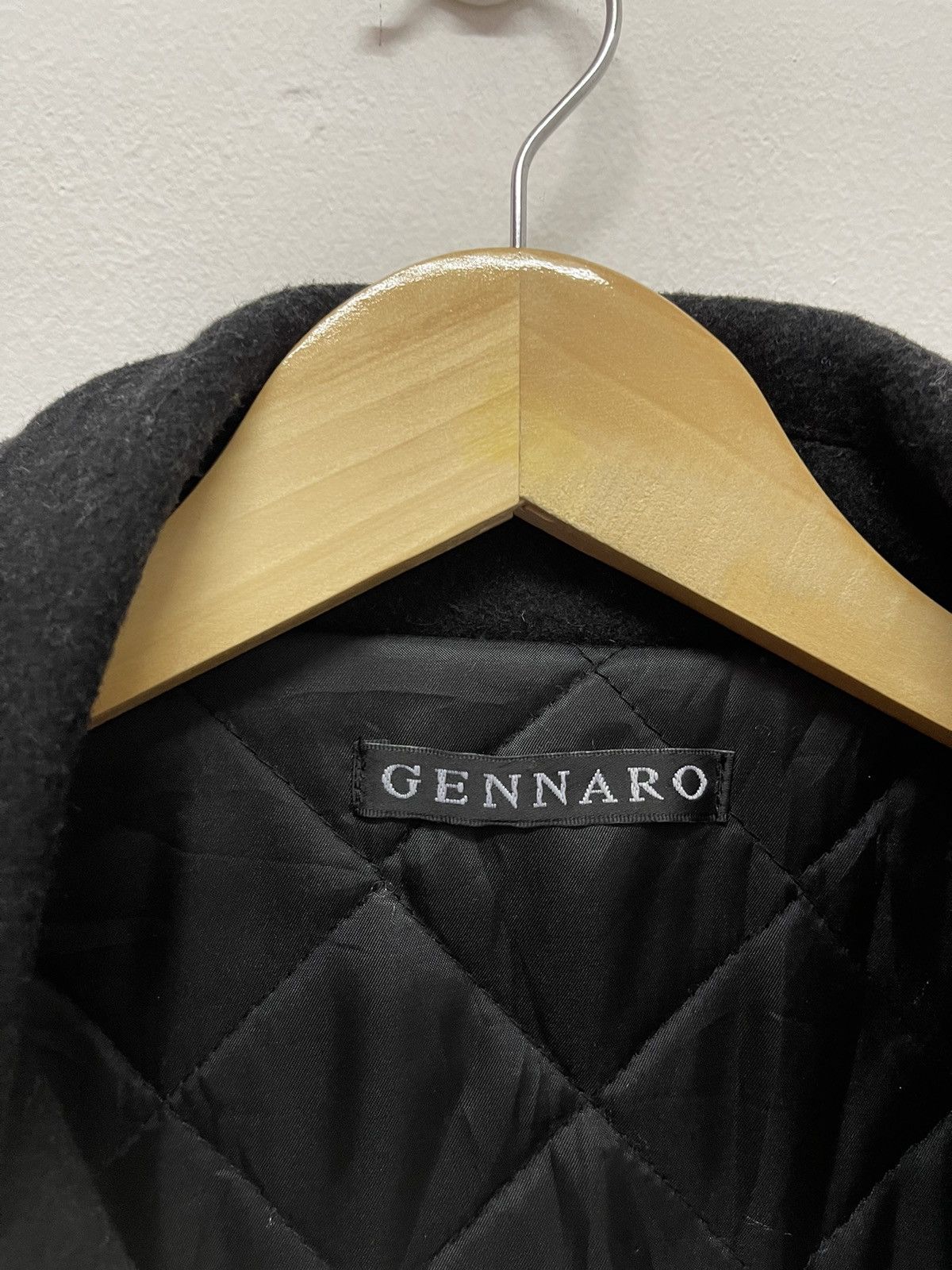 Generra VINTAGE GENNARO PEA COAT DOUBLE BREAST JACKET Size US M / EU 48-50 / 2 - 3 Thumbnail