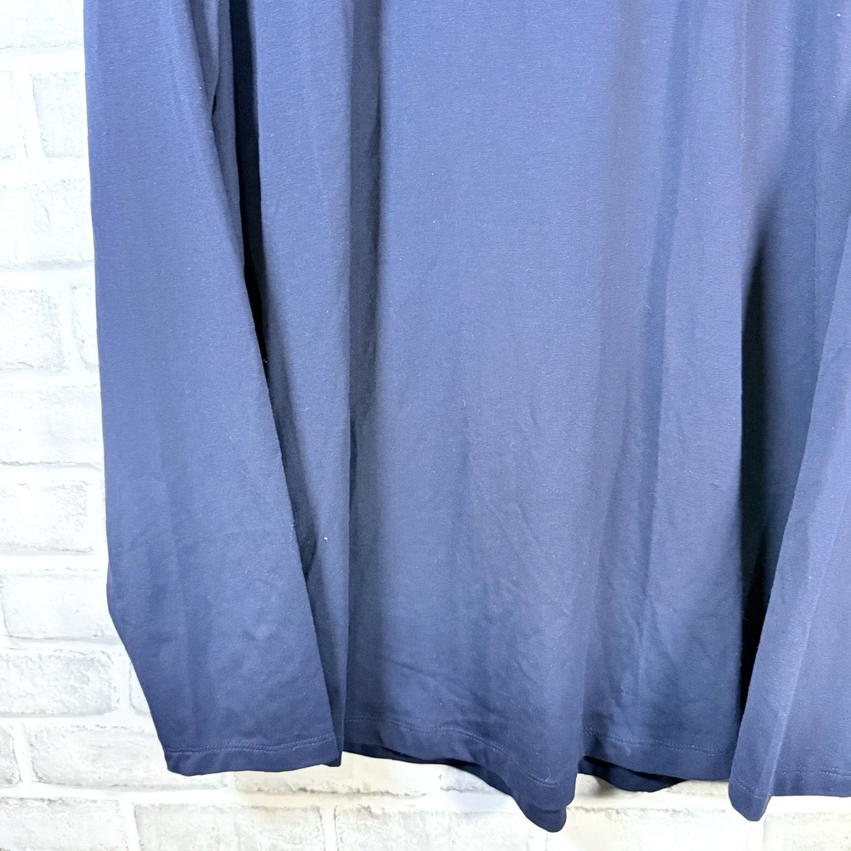 Cuts CUTS Curve-Hem Athletic Long Sleeve Shirt Men XXL Blue T-Shirt Athletic Fit 2XL Mens Size US XXL / EU 58 / 5 - 3 Thumbnail