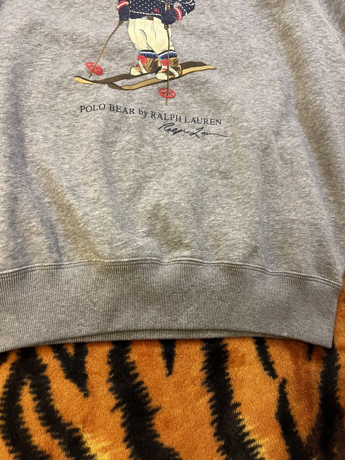 Polo Ralph Lauren × Vintage Polo Ralph Lauren Ski Bear Crewneck/Sweatshirt Size US M / EU 48-50 / 2 - 3 Thumbnail