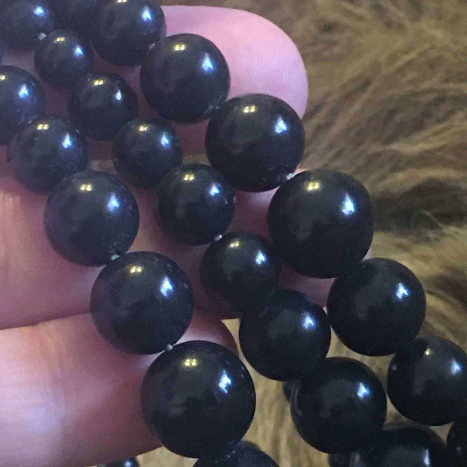 Vintage Vintage 50s triple strand bead choker necklace Size ONE SIZE - 6 Thumbnail