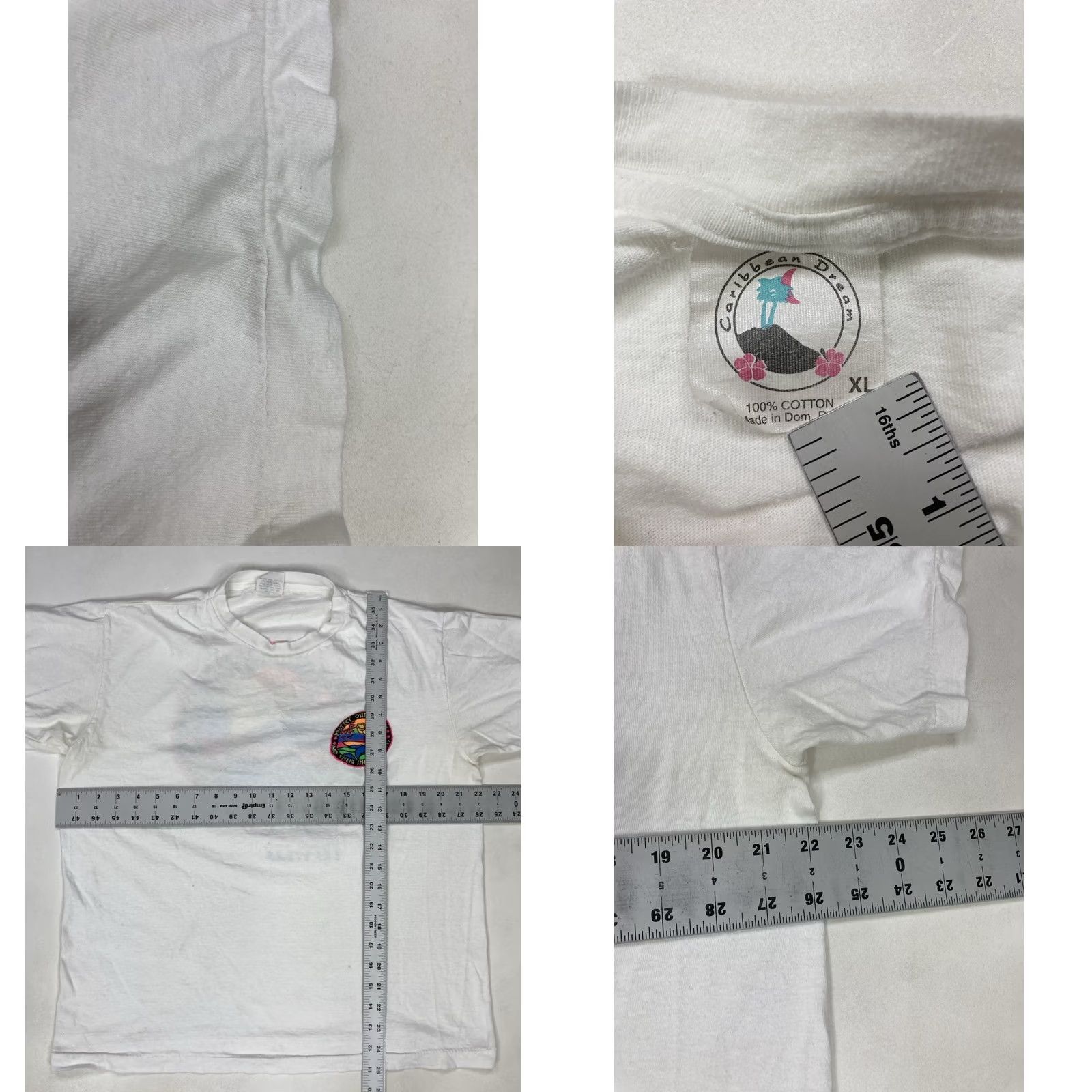 Vintage VINTAGE Protect Our Oceans Their Inhabitants T-shirt Women XL 90s Single Stitch Size XL / US 12-14 / IT 48-50 - 8 Thumbnail