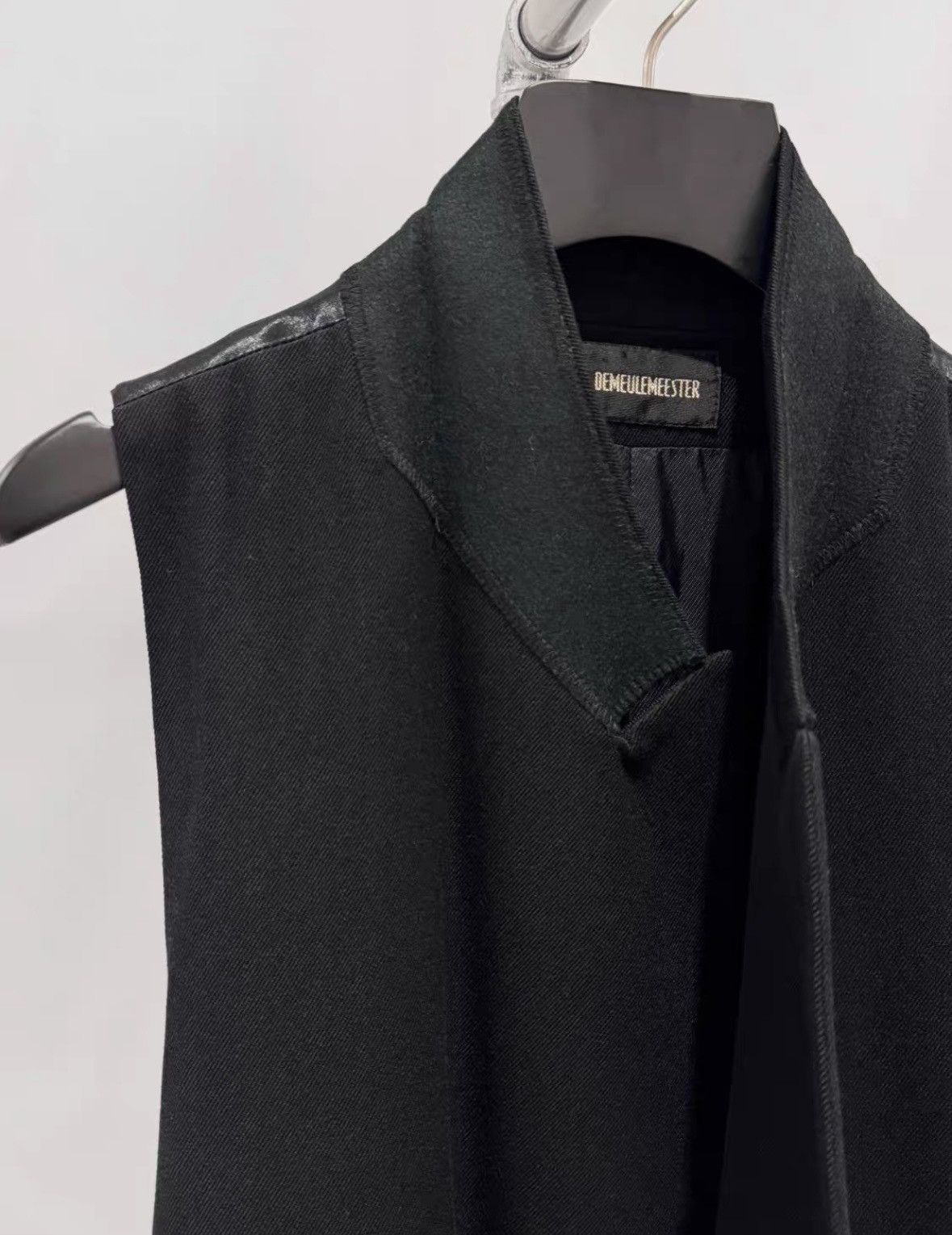 Ann Demeulemeester Ann demeulemeester black vest wxx Size S / US 4 / IT 40 - 4 Thumbnail