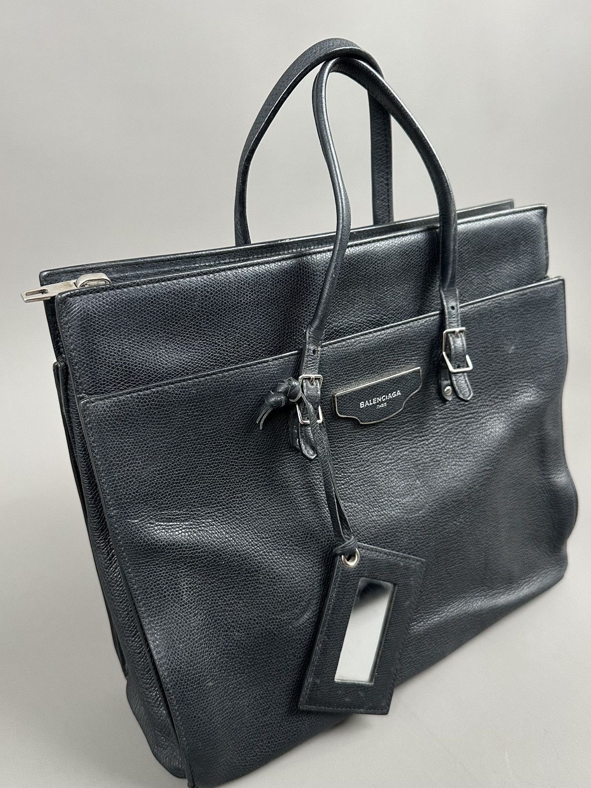 Balenciaga Balenciaga - City Plate Portfolio - Grain Leather Two-way Size ONE SIZE - 3 Thumbnail