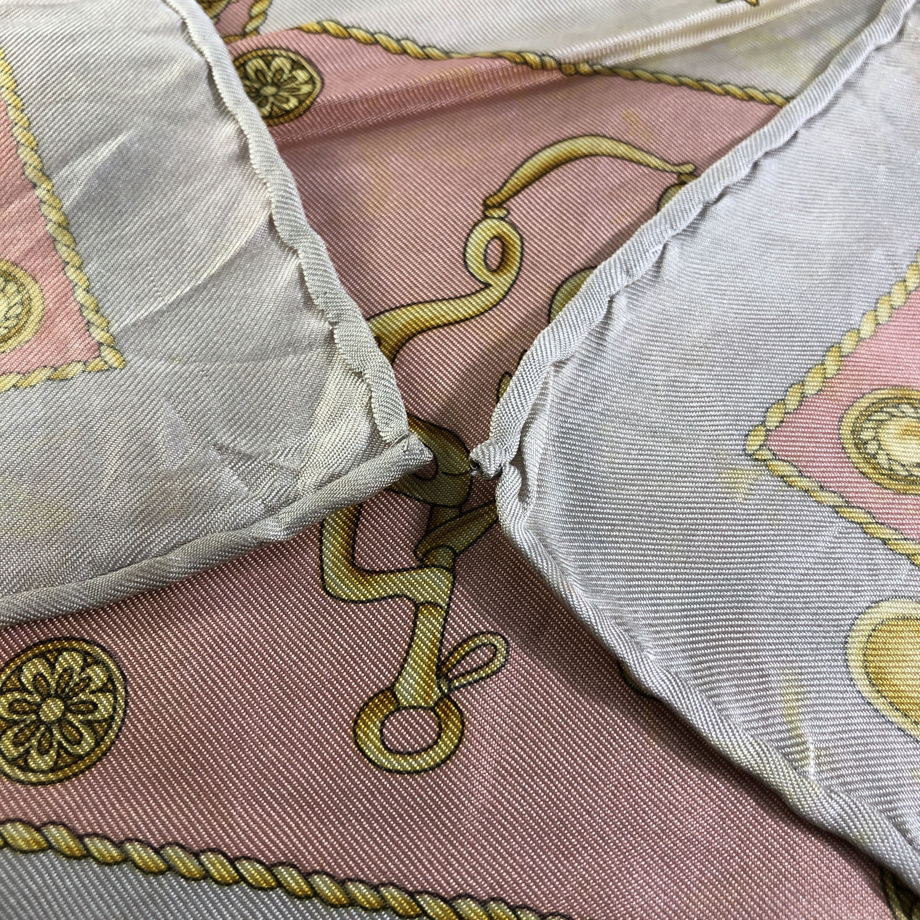Trussardi Trussardi Luxury Hand Rolled Silk Scarf M1013 Size ONE SIZE - 5 Thumbnail