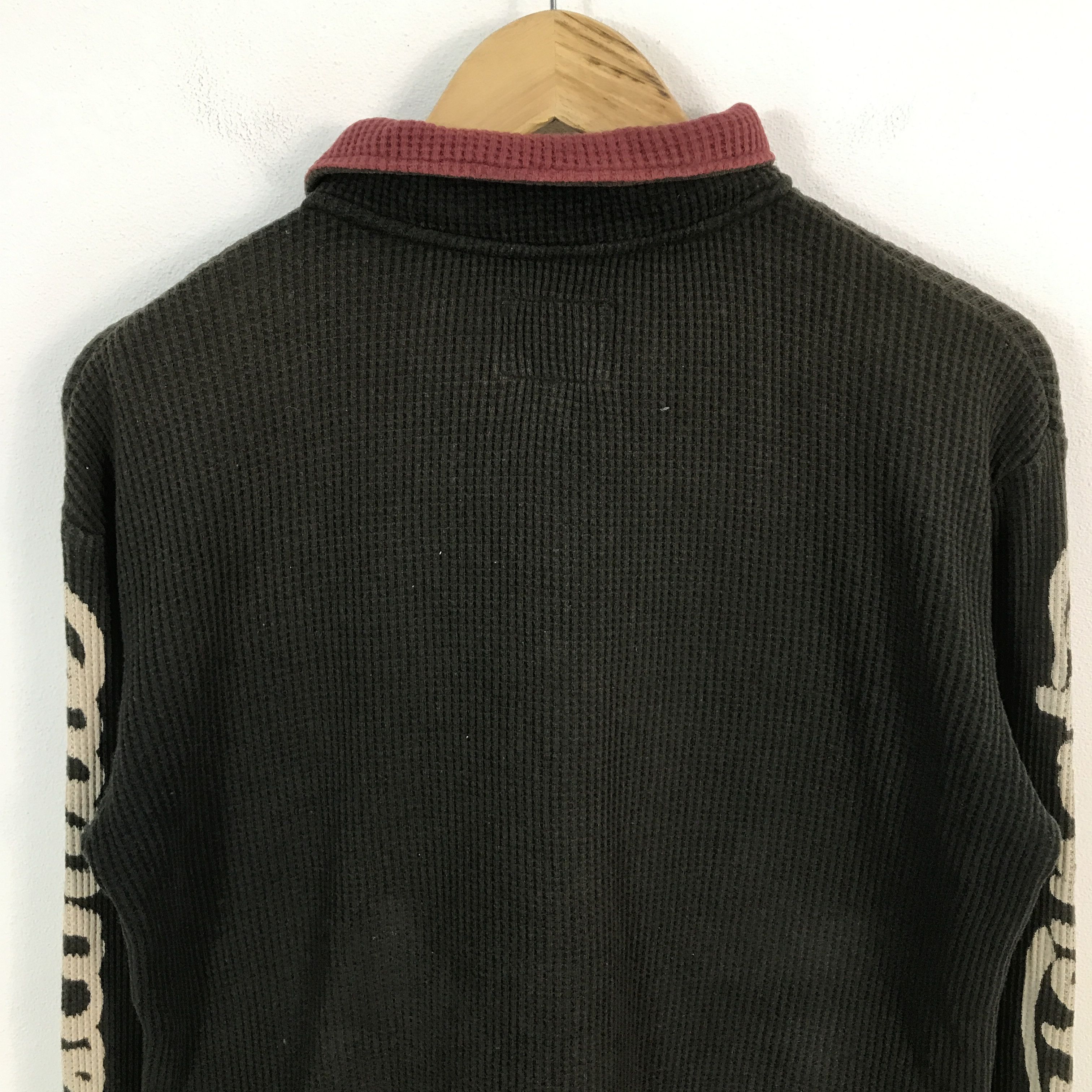 Japanese Brand japan knitwear know my one mind zipper jacket Size US L / EU 52-54 / 3 - 4 Thumbnail