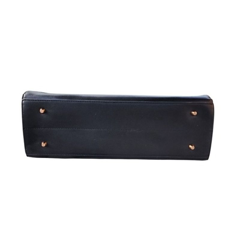 Designer Lovevook Colorblock Vegan Leather Laptop Briefcase Tote Bag Size ONE SIZE - 12 Thumbnail