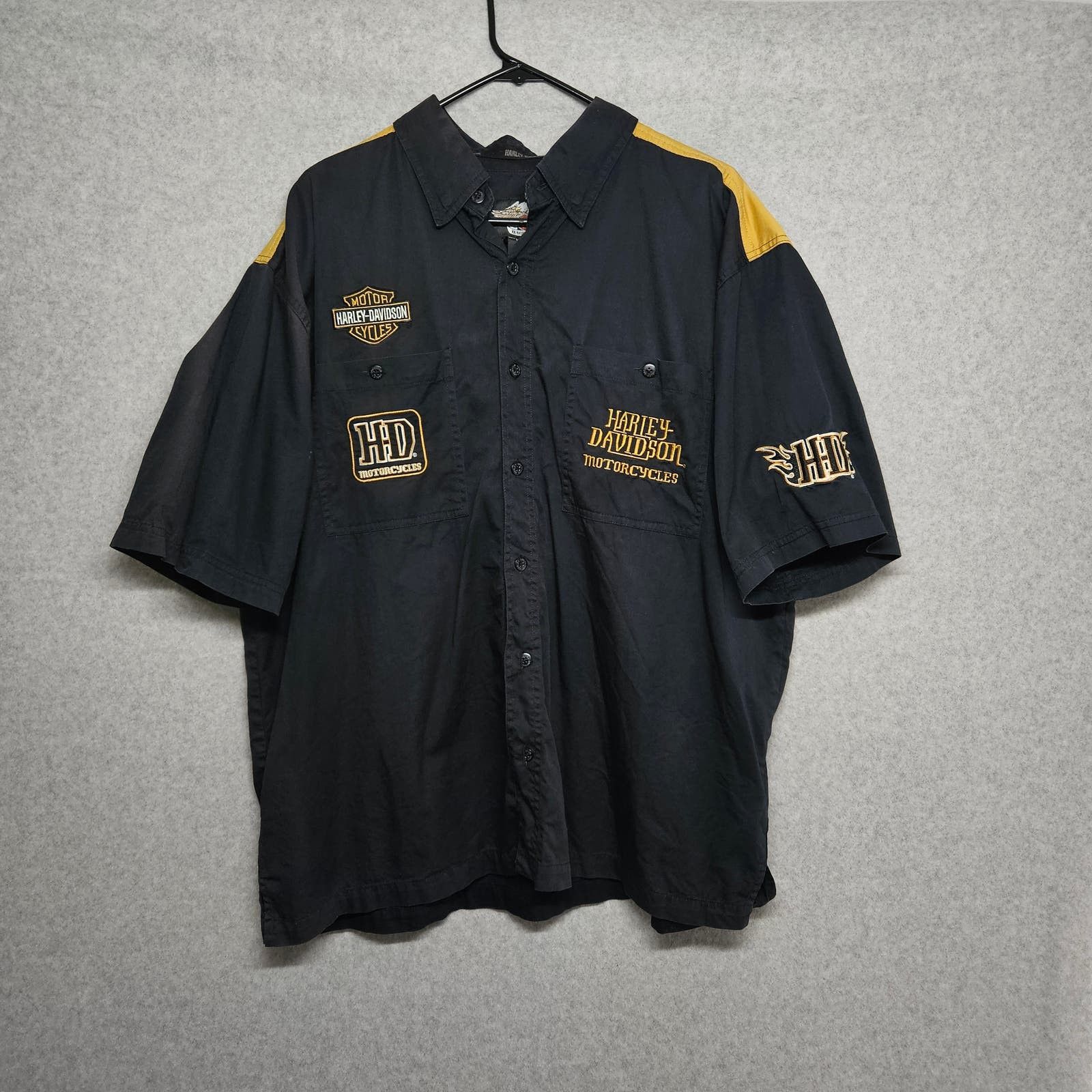 Harley Davidson Button Down Shirt Mens XL