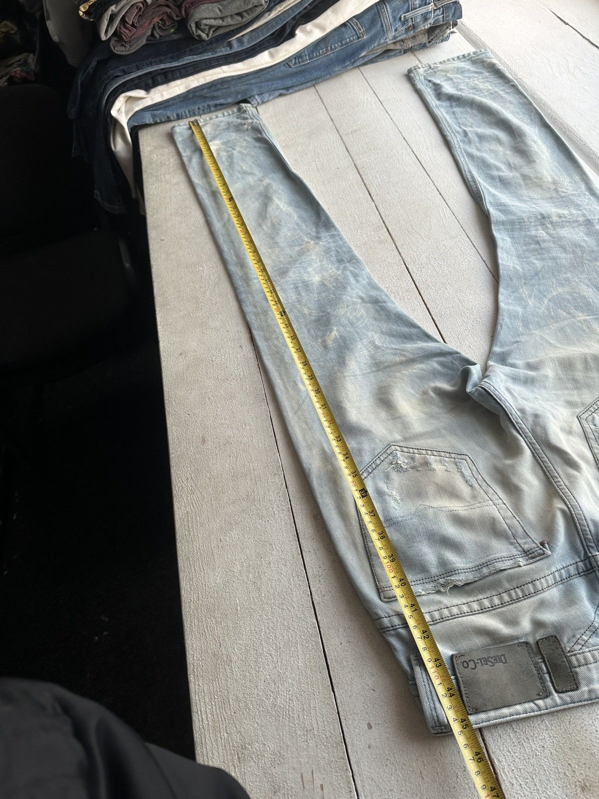 Diesel 🚨 RARE DIESEL MEN DENIM JEANS AVANT GARDE IFSIXWASNINE Y2K Size US 34 / EU 50 - 18 Thumbnail