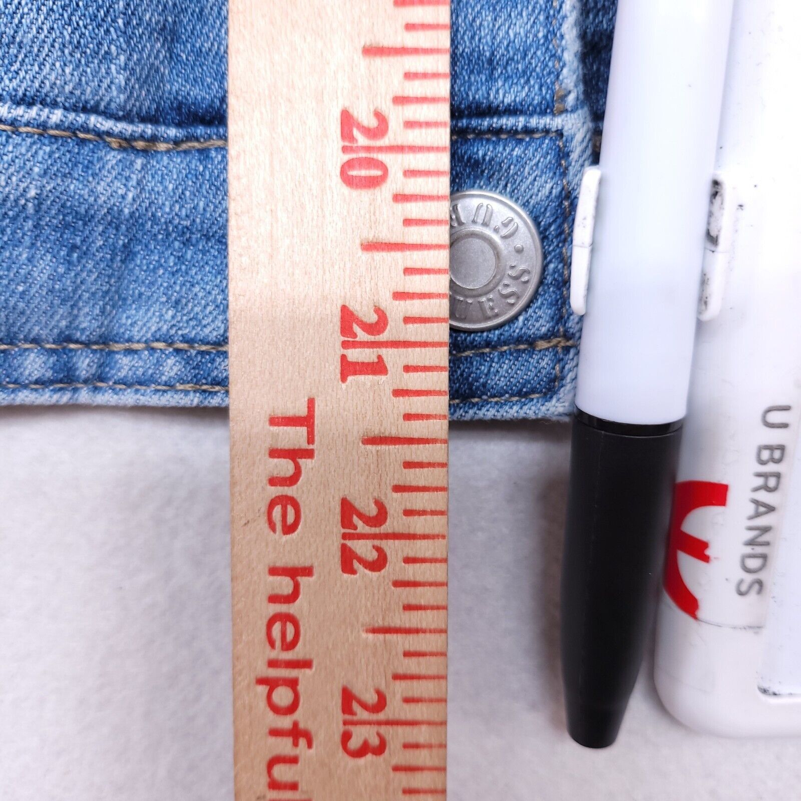 Guess Guess Button Up Casual Jean Jacket Womens Size Small S Blue Size S / US 4 / IT 40 - 7 Thumbnail
