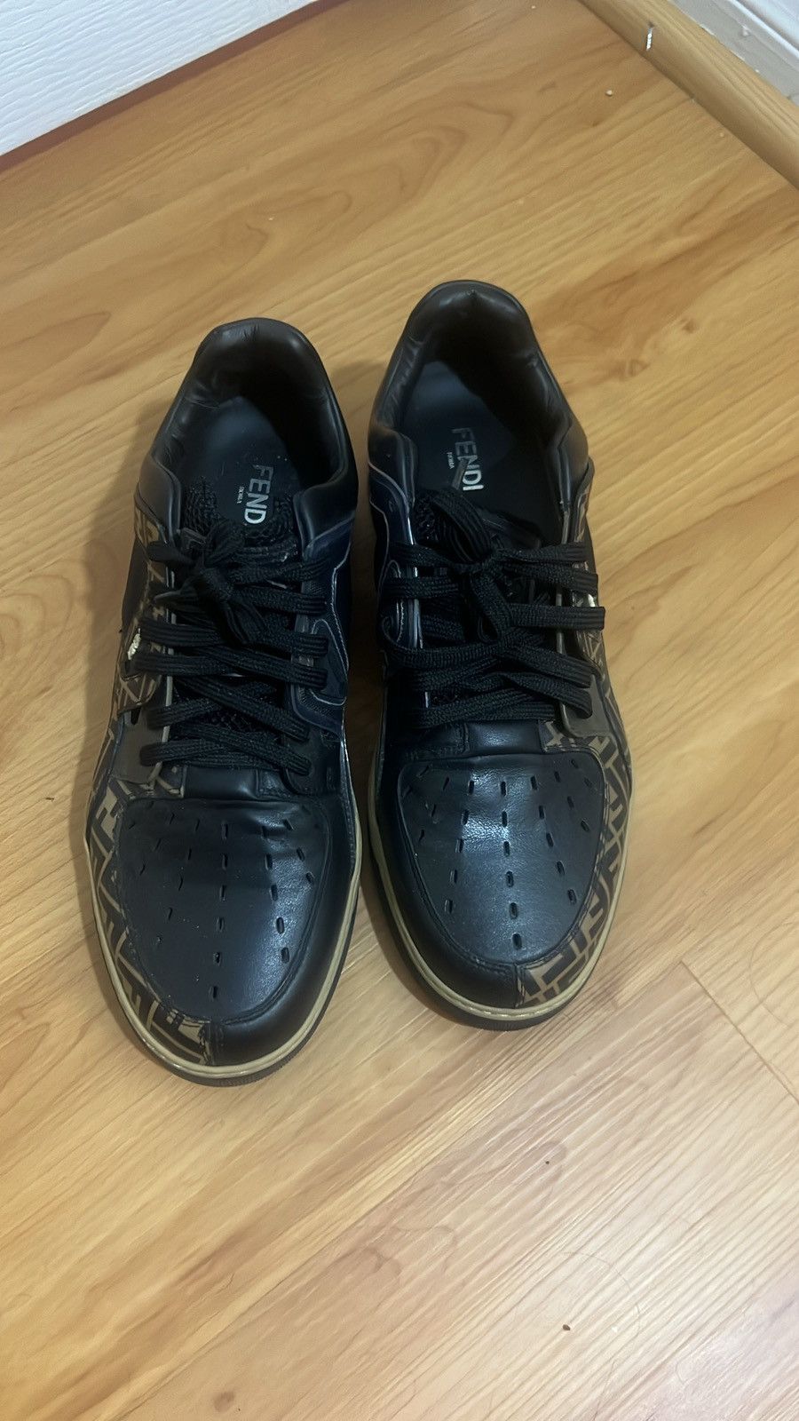 image of Fendi Sneakers in Brown, Men's (Size 8)