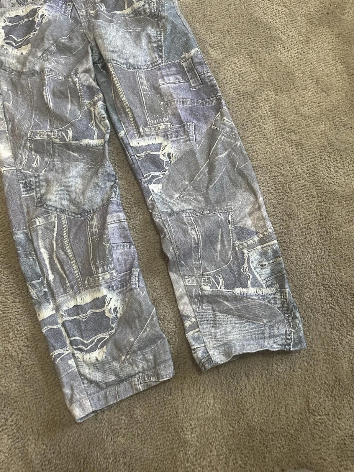 Jaded London Jaded London Denim Print Skaters Pants Sz 28 Size 28" / US 6 / IT 42 - 2 Thumbnail
