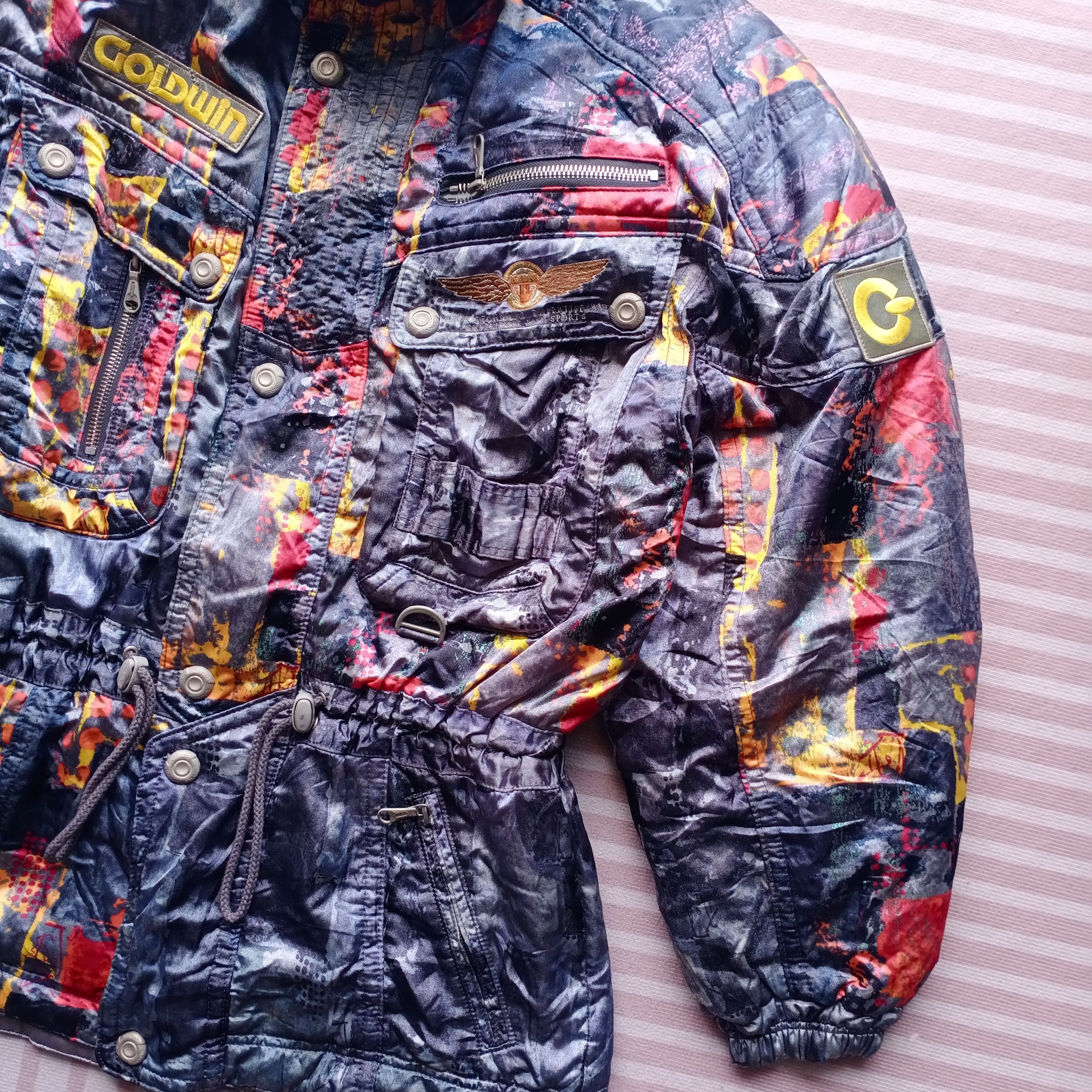 Goldwin × Sports Specialties × Vintage Vintage GOLDWIN Ski Jacket Multicolour Logo Skiwear Size US M / EU 48-50 / 2 - 4 Thumbnail