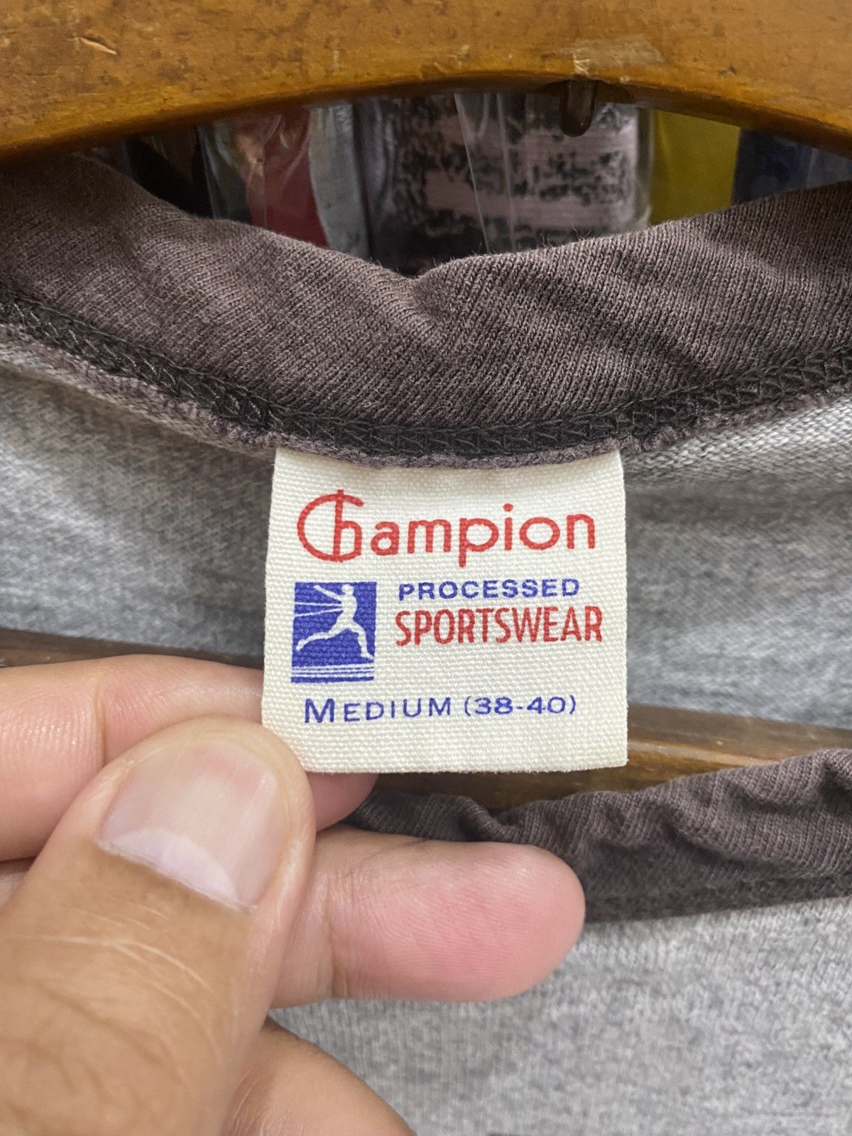 Champion VINTAGE CHAMPION RINGER TSHIRT Size US S / EU 44-46 / 1 - 7 Thumbnail
