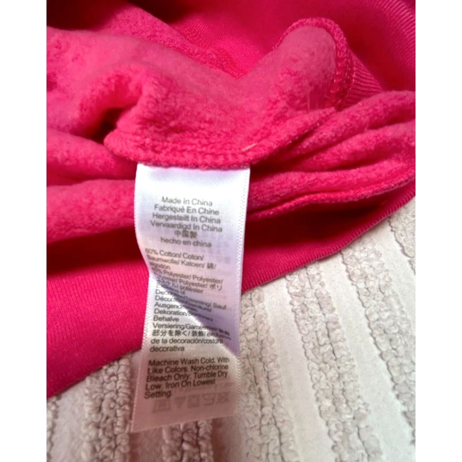 J.Crew J.Crew XL Pink Cloudspun Fleece Sweatshirt Wide Button-Collar Pullover AC689 Shirt Womens XL Pink Cloudspun Fleece Sweatshirt Winter 90s? Size XL / US 12-14 / IT 48-50 - 6 Thumbnail