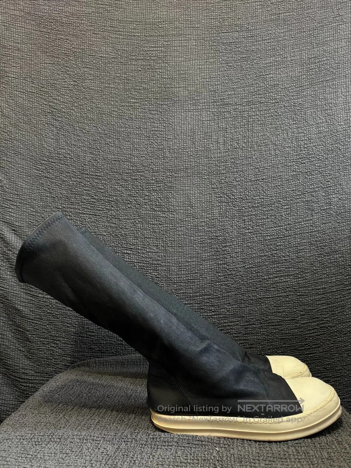 Rick Owens Rick Owens 16FW Black Leather Boots. Size US 7.5 / EU 40-41 - 5 Thumbnail