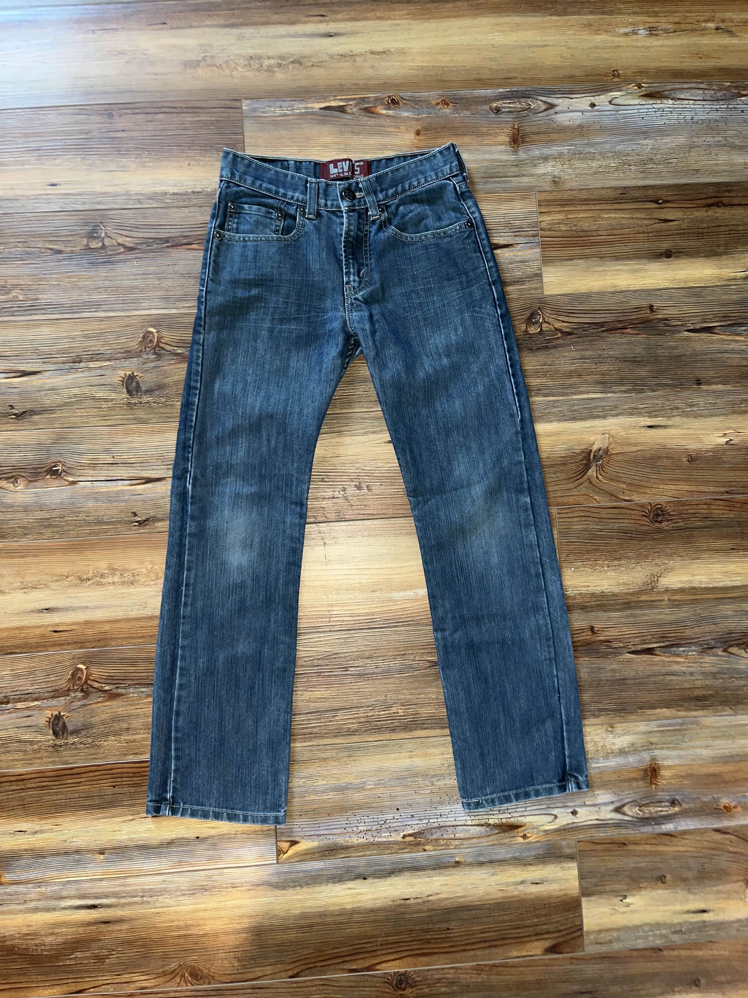 Levi's Vintage Y2K Levis 514 Red Tab Jeans Size 26" / US 2 / IT 38 - 1 Thumbnail