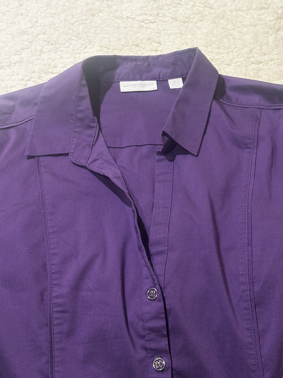 Other Women’s rich purple shirt1426 Size XL / US 12-14 / IT 48-50 - 2 Thumbnail