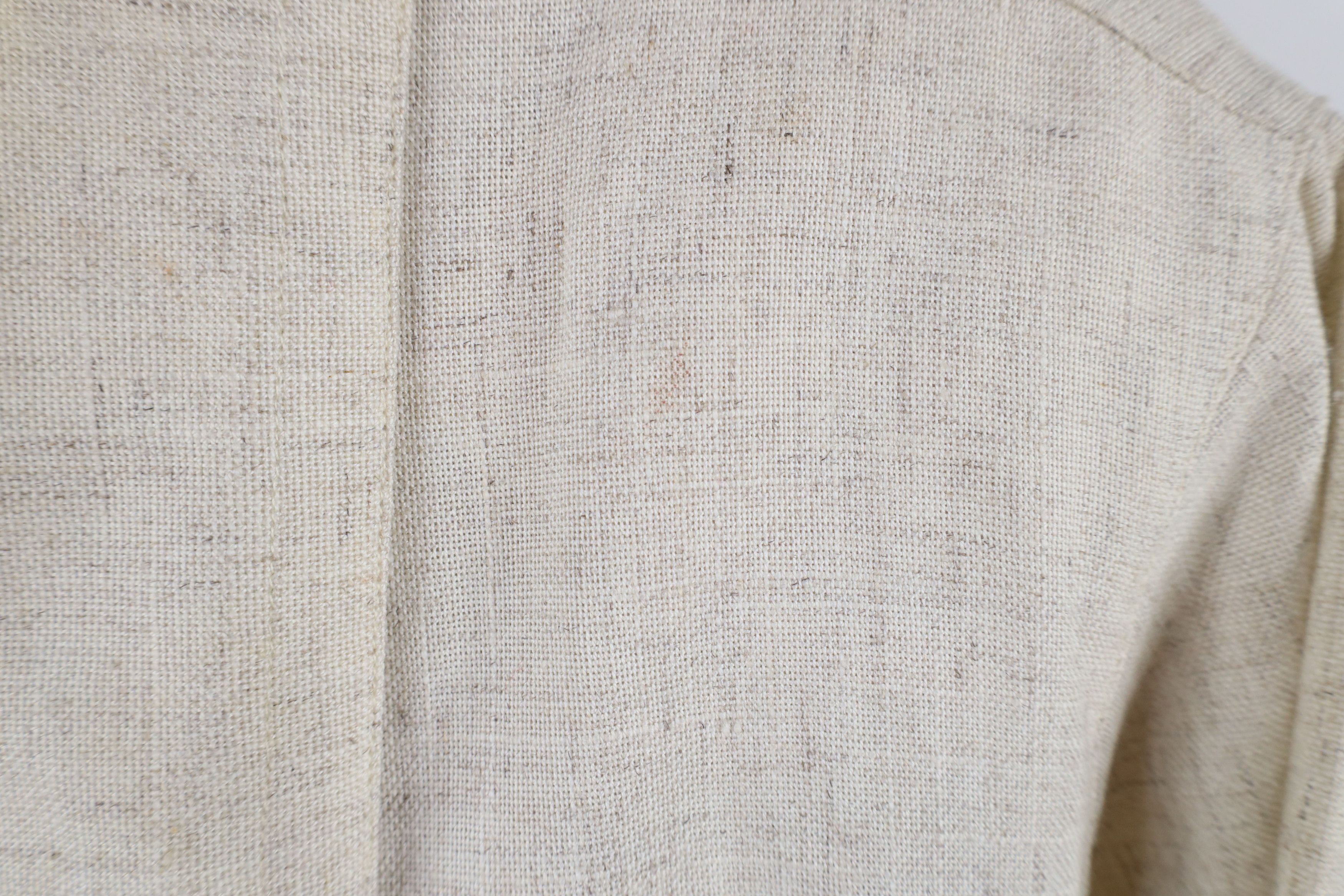 Vintage Vintage 90s Atomic Fleck Flax Linen Blend Blazer Jacket USA Size XXL / US 16-18 / IT 52-54 - 9 Thumbnail