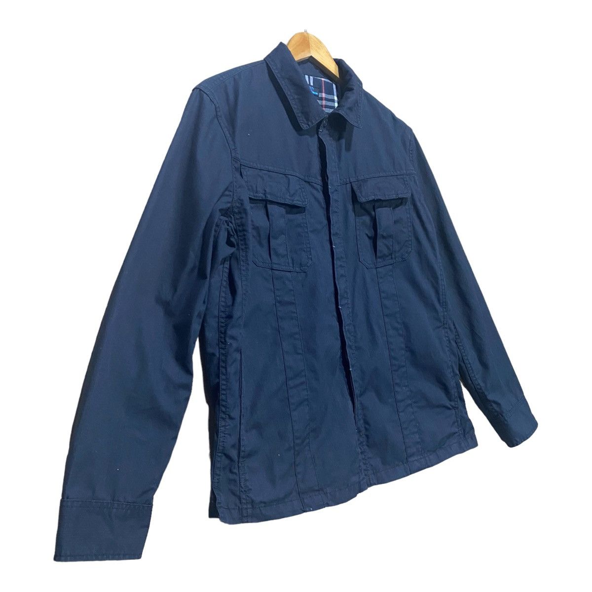 Burberry × Designer Burberry Blue Label Long Sleeve Jacket Size US L / EU 52-54 / 3 - 4 Thumbnail