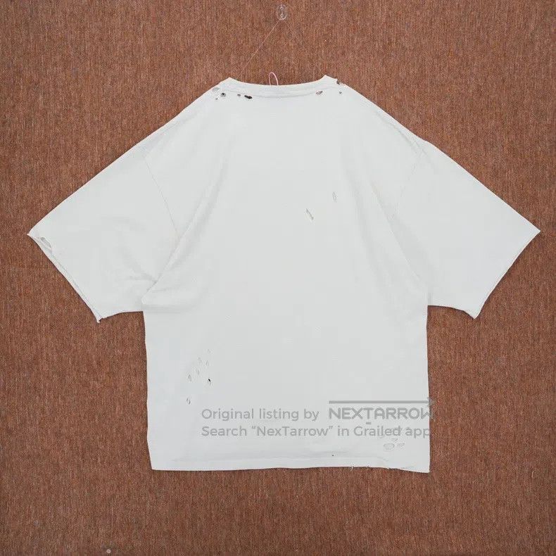 Balenciaga Balenciaga Text Destruction Short Sleeve Size US S / EU 44-46 / 1 - 2 Thumbnail