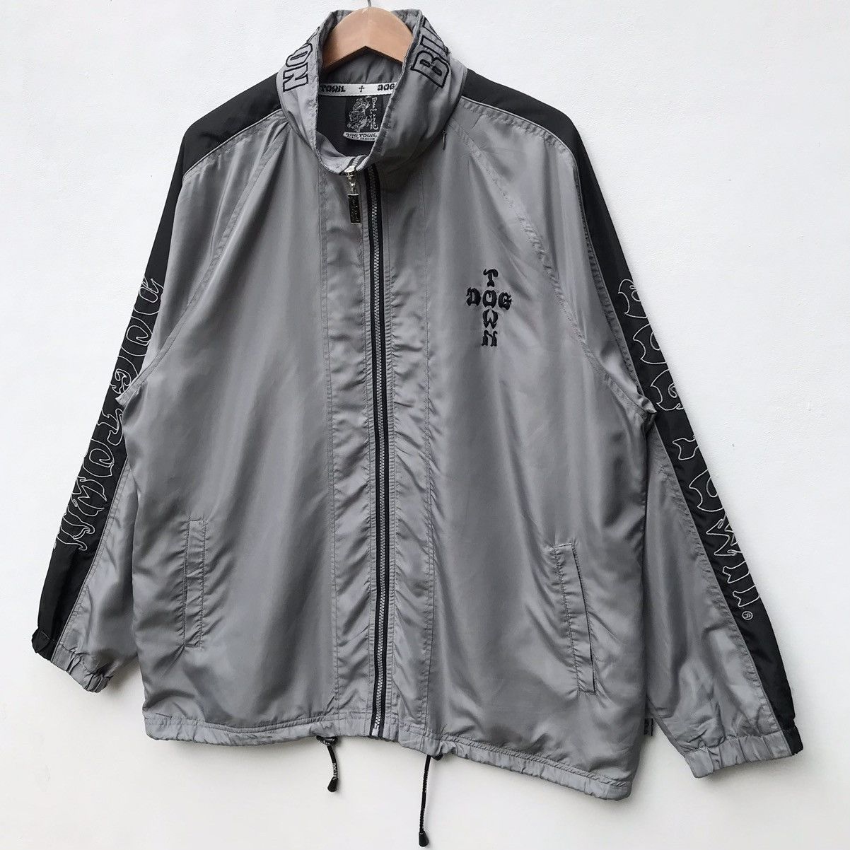 Vintage Dog Town Black Dragon Skatebord Jacket