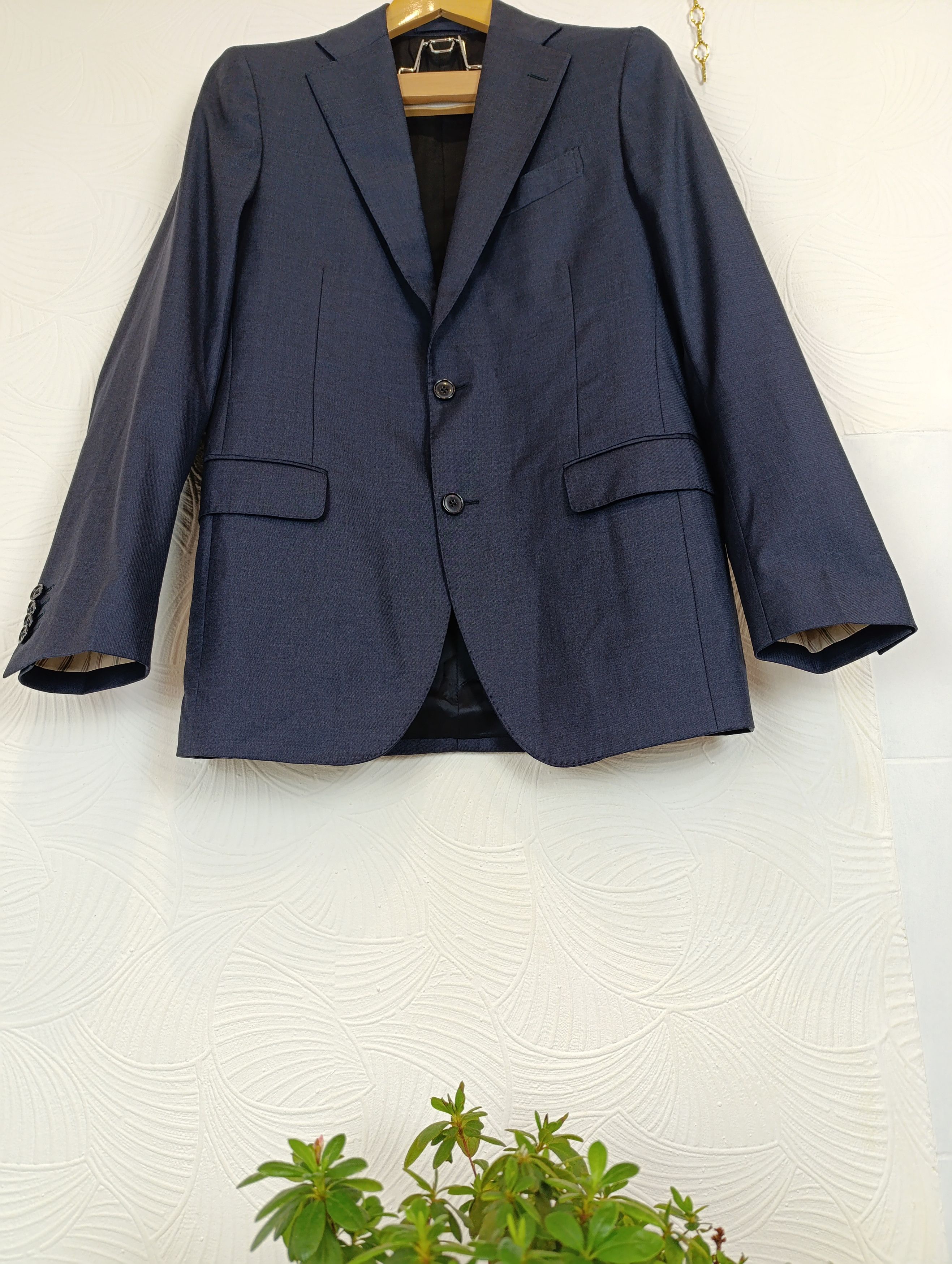 LARDINI ITALIAN SUIT ING LORO PIANA RAIN SYSTEM ZELANDER