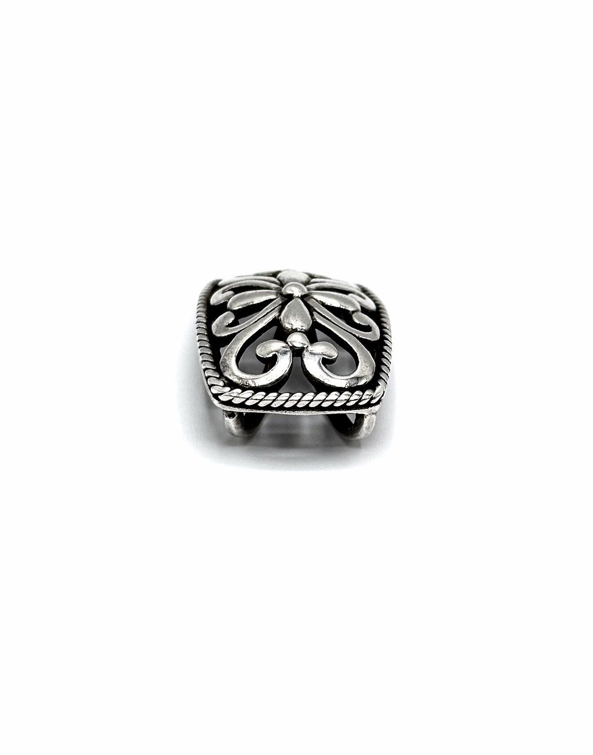 Sterling Silver .925 Sterling Silver Thai Scroll Slide Pendant Size ONE SIZE - 4 Thumbnail