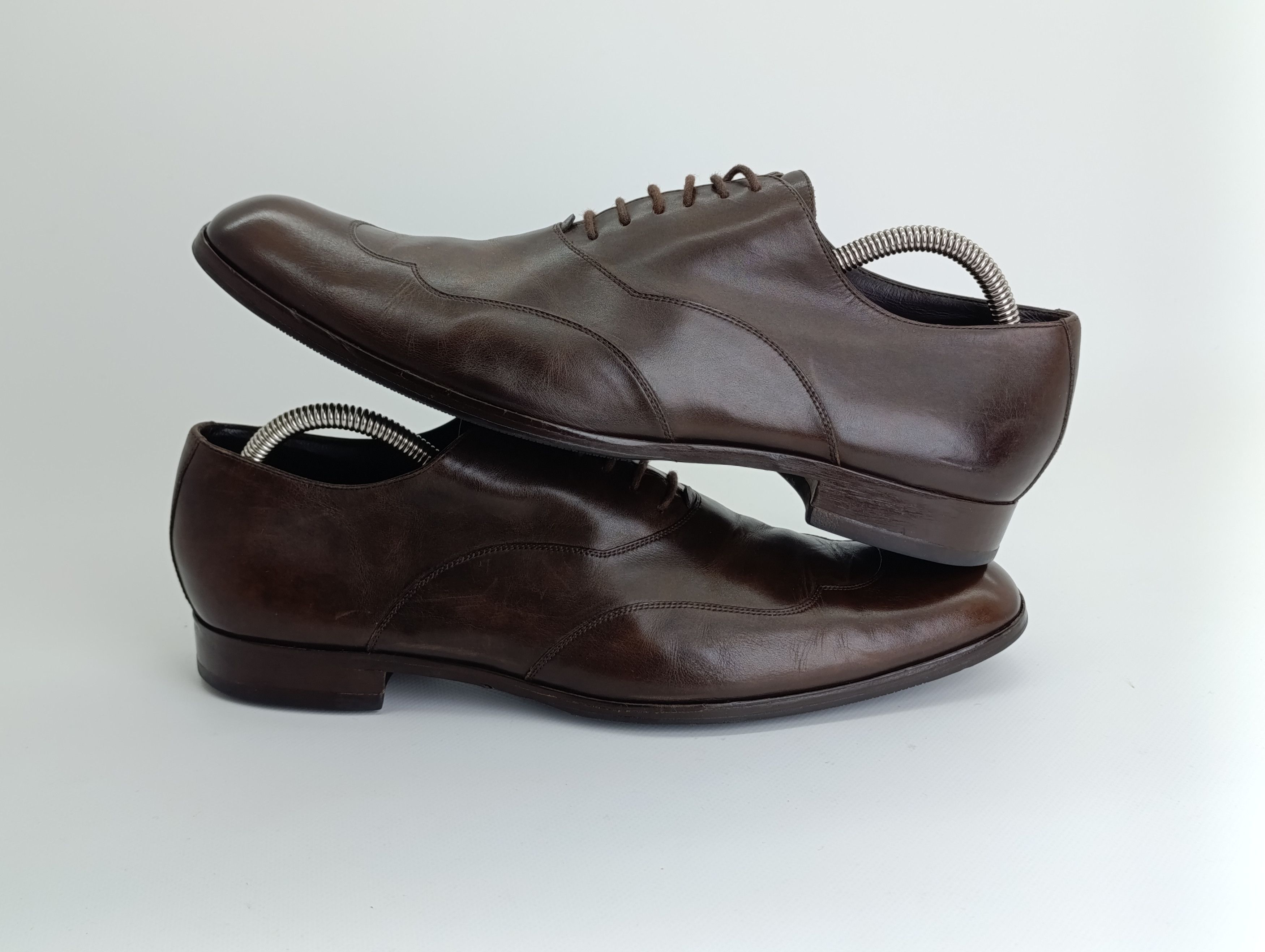 Z Zegna ZEGNA Z LUX LACE UP LEATHER DRESS SHOES Size US 9 / EU 42 - 2 Thumbnail