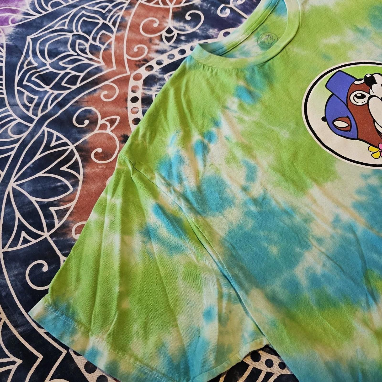 Designer Men's Blue and Green Tshirt Size US XL / EU 56 / 4 - 5 Thumbnail