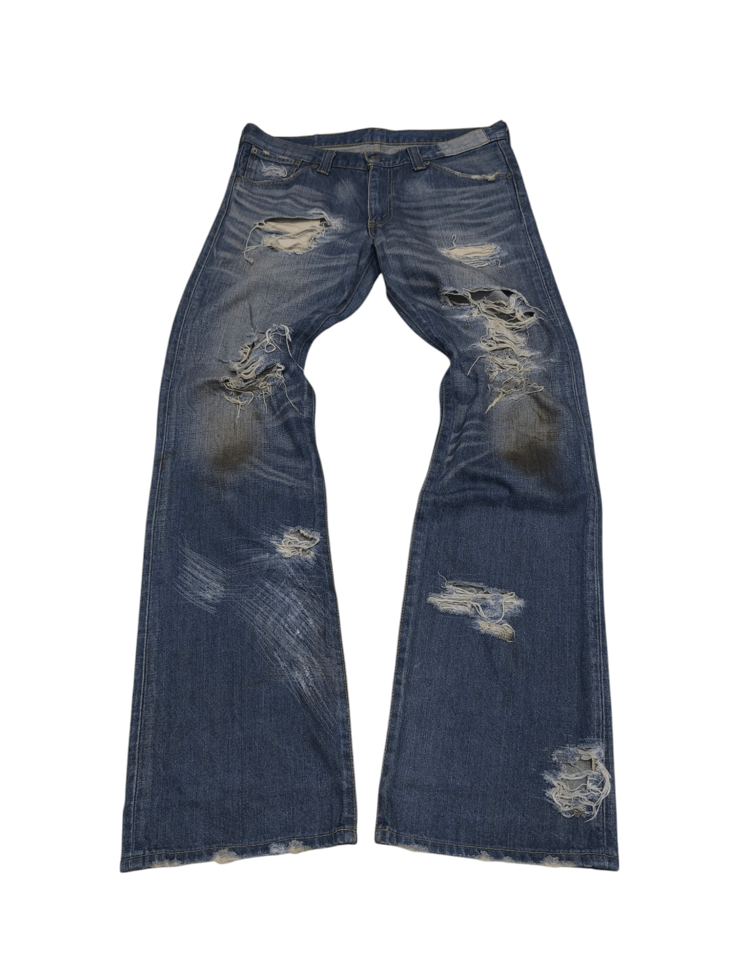 Levi's × Levi's Vintage Clothing × Vintage Vintage Levis 517 distressed flare denim Size US 36 / EU 52 - 1 Thumbnail