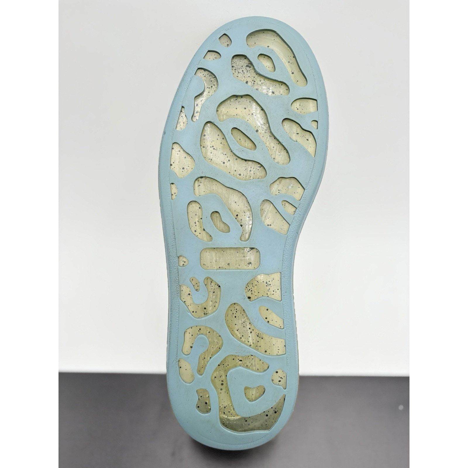Alexander McQueen Alexander McQueen Clear Sole ' Splatter Blue ' | GREAT COND! Size US 11 / EU 44 - 7 Thumbnail