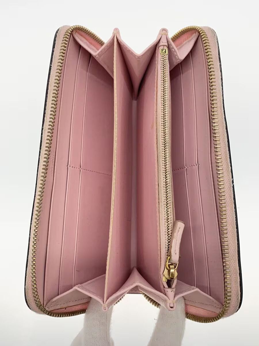 Fendi Fendi Leather Long Wallet Pink Size ONE SIZE - 4 Thumbnail