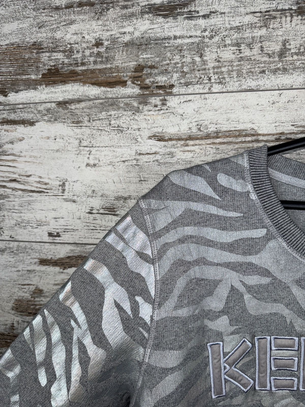Kenzo Women’s Kenzo Paris Sweatshirt grey size M tiger print Size M / US 6-8 / IT 42-44 - 2 Thumbnail