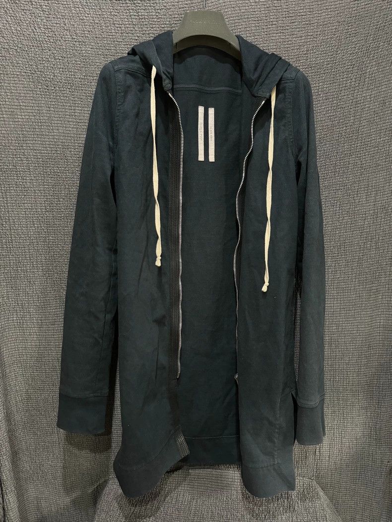 Rick Owens Rick Owens size 36 15ss mainline leather hood zipper hoodie Size US S / EU 44-46 / 1 - 2 Thumbnail