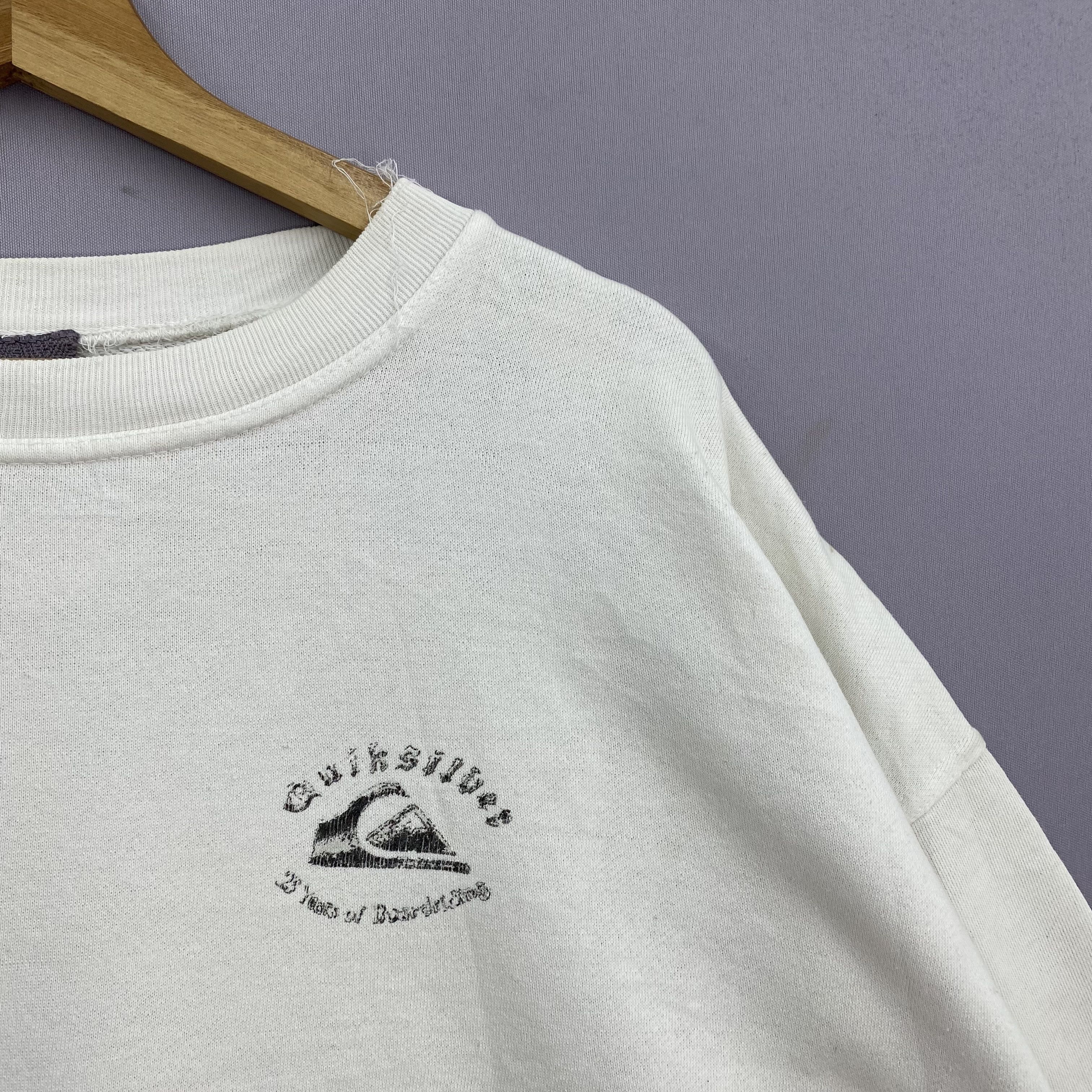 Quiksilver Vintage 90s Quiksilver 25 Years of Boardriding Sweatshirt Size US XL / EU 56 / 4 - 5 Thumbnail