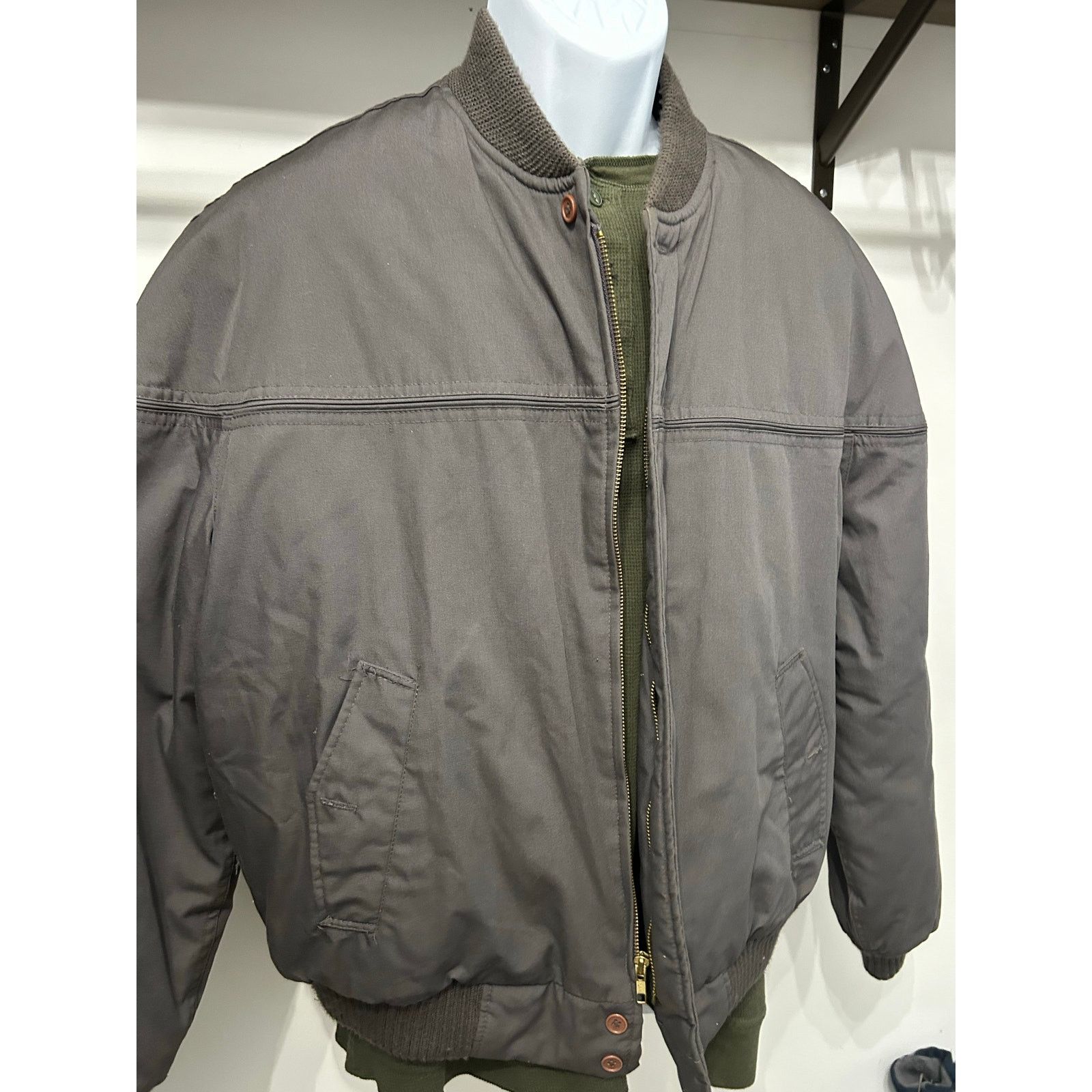 Other Midwest Traders Brown Workwear Bomber Jacket XL Size US XL / EU 56 / 4 - 4 Thumbnail