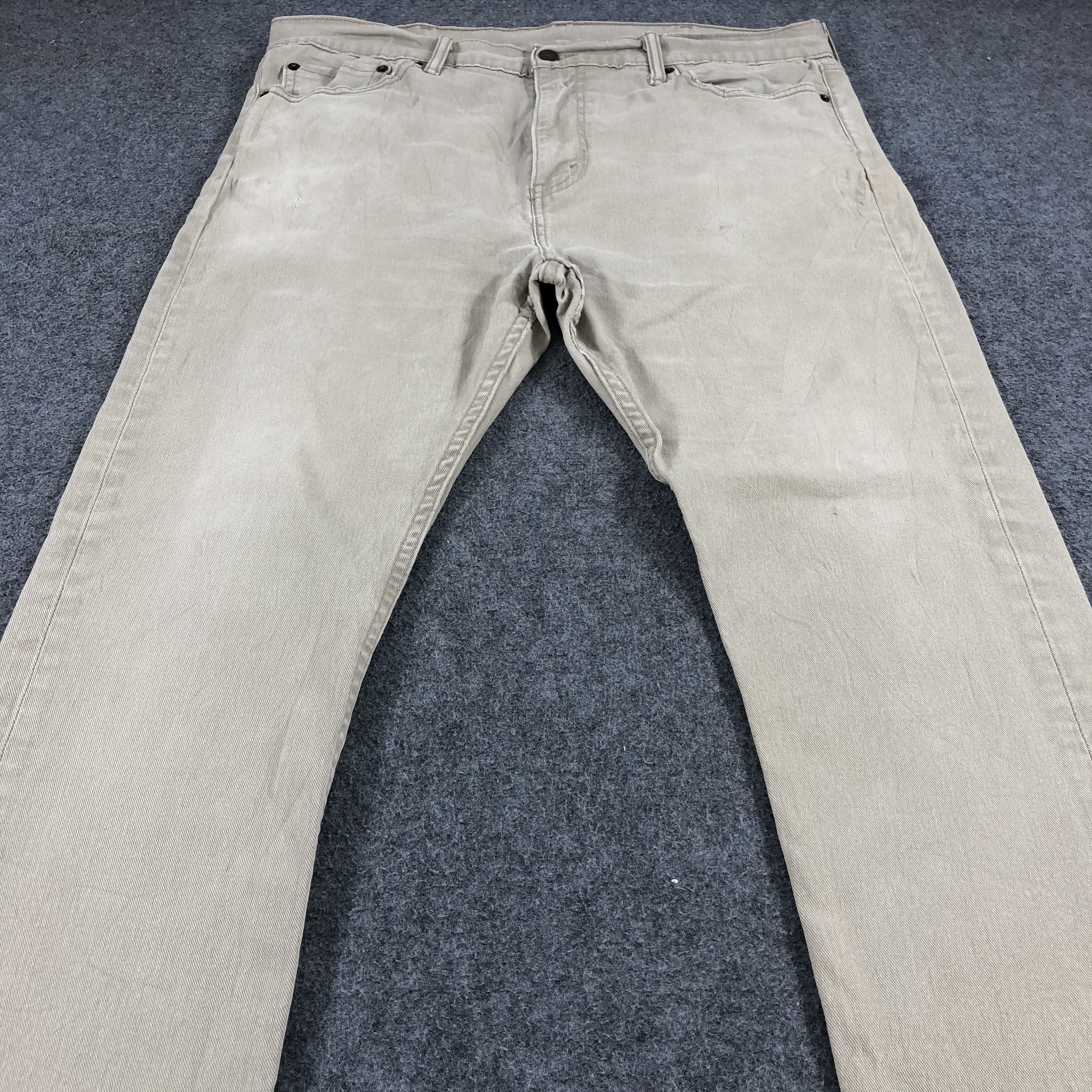 Levi's Vintage Levis 510 Jeans Distressed Denim-J1090 Size US 37 - 3 Thumbnail