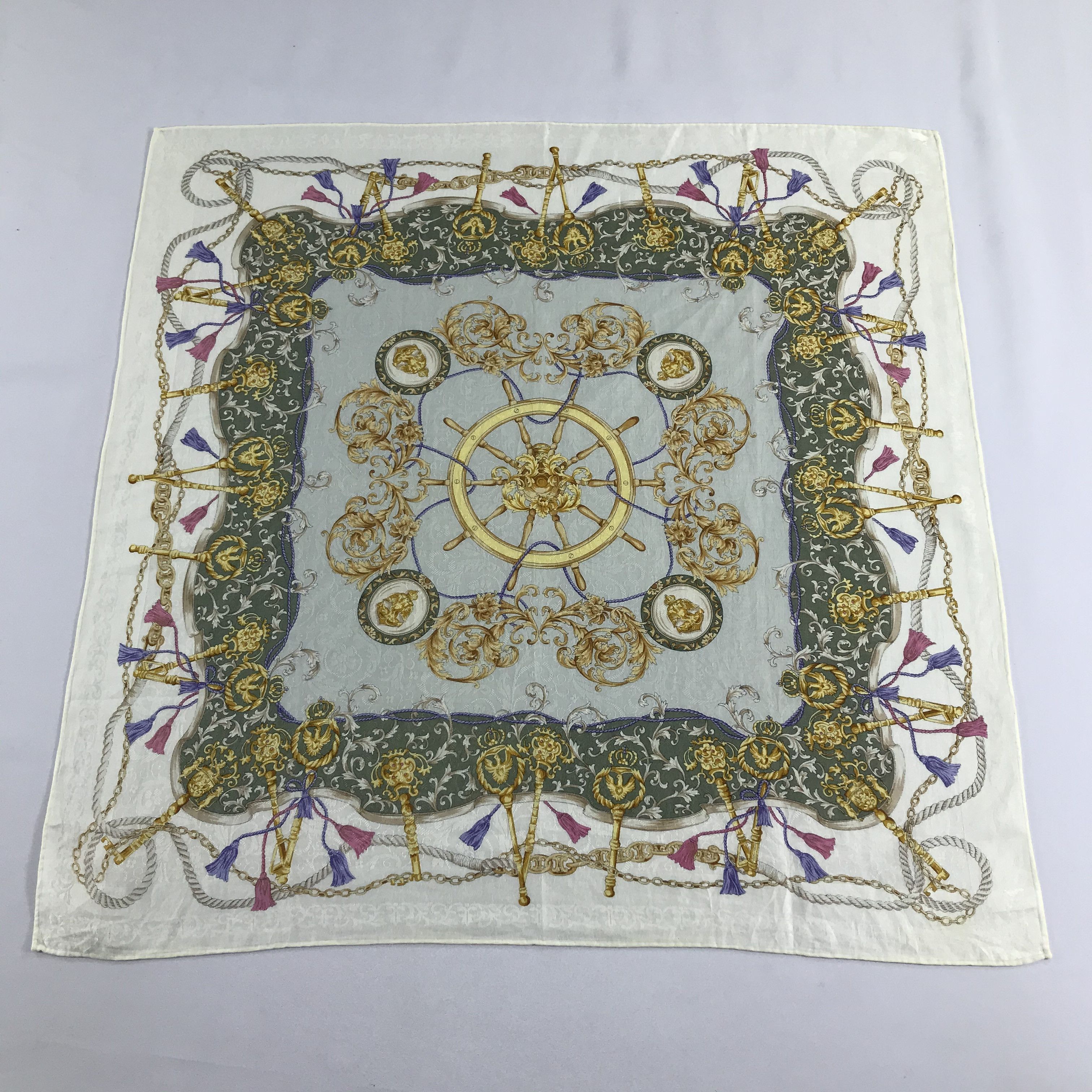 Celine Celine Luxury Handkerchief Neckerchief Bandana H878 Size ONE SIZE - 1 Thumbnail
